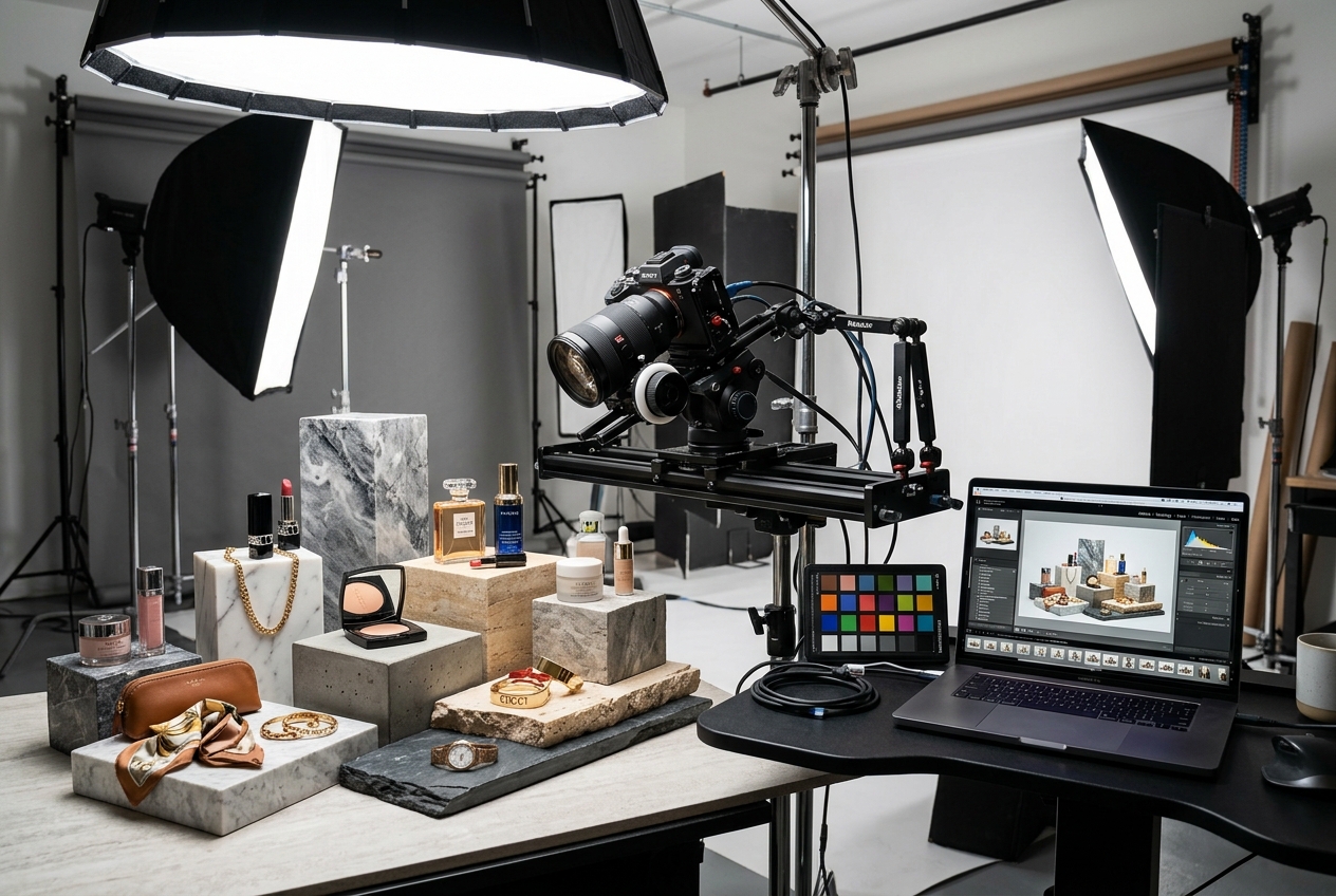 eCommerce creative catalogue photography